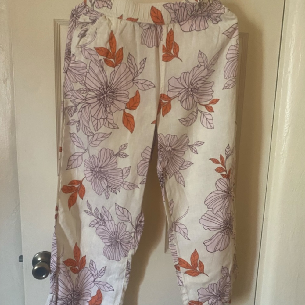 RACHEL Rachel Roy Linen Wide Leg Pants EUC - Size M